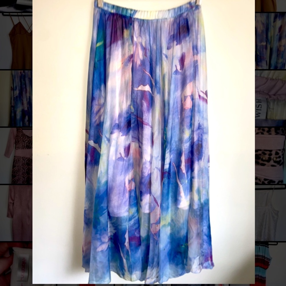 Floor length beautiful flowy skirt